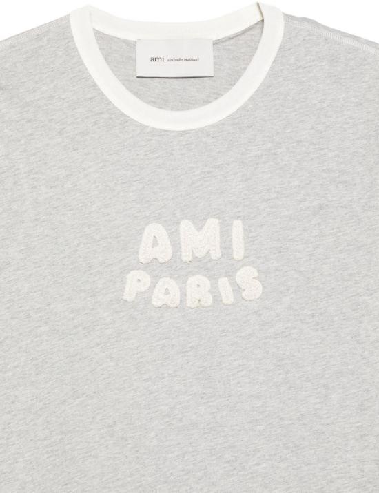 26SS 아미 탑 UTS371D724A079 LICHTGREY - AMI