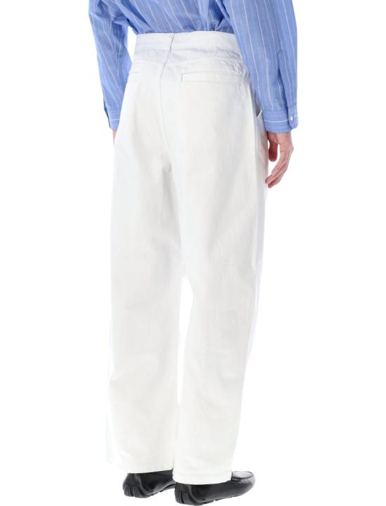 26SS 스틸 바이 핸드 스트레이트 팬츠 DN03261OSAW White - STILL BY HAND