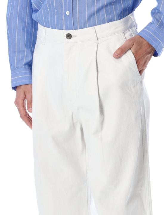 26SS 스틸 바이 핸드 스트레이트 팬츠 DN03261OSAW White - STILL BY HAND
