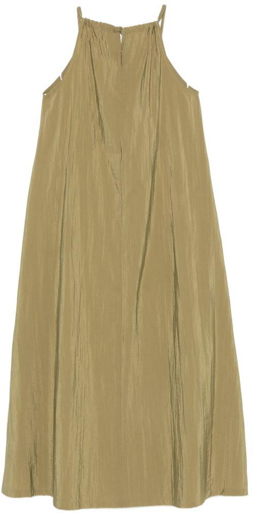 26SS 엠포리오 아르마니 롱 원피스 EW003404AF20245U7016 DONKERGREEN - EMPORIO ARMANI