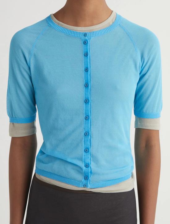 26SS 팔로마울 반팔 티셔츠 WJ1001120 BLU DOM - PALOMA WOOL