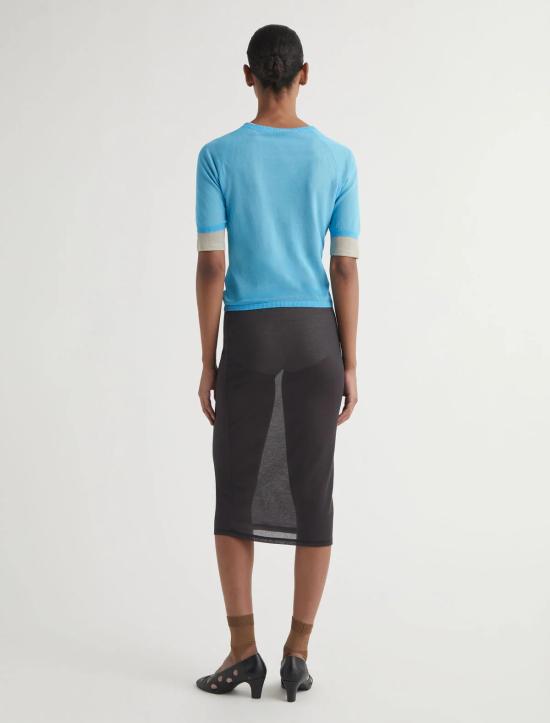 26SS 팔로마울 반팔 티셔츠 WJ1001120 BLU DOM - PALOMA WOOL