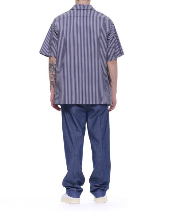 26FW 헤보 반팔 셔츠 080 Blue - HEVO