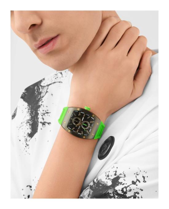  플레인스포츠 손목시계 PSSGA0526 GUN01 OS Green - PLEIN SPORT