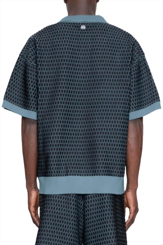 26SS 아미리 폴로 티셔츠 STRIPEDPOLOBLUE NAVY