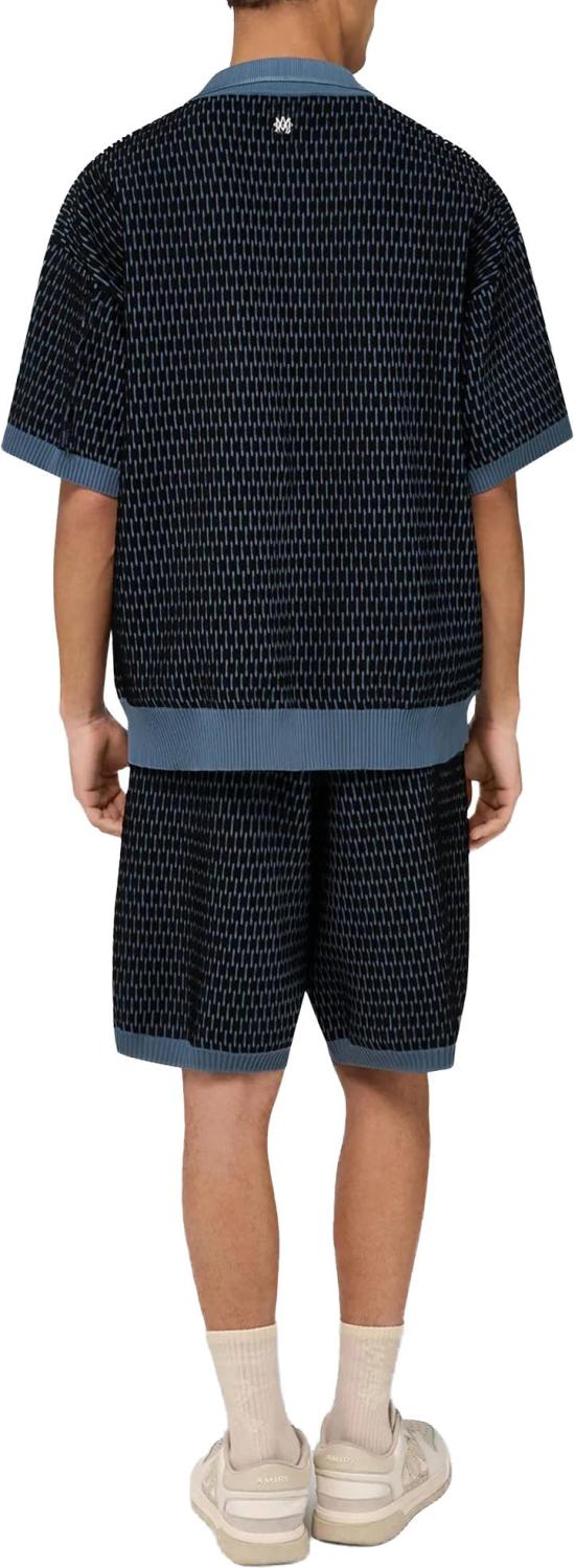 26SS 아미리 폴로 티셔츠 STRIPEDPOLOBLUE NAVY - AMIRI
