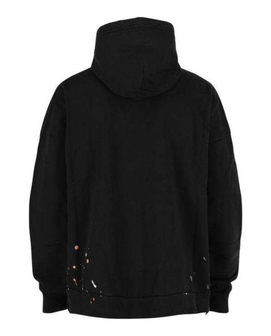  발렌시아가 빈티지 페인팅 와이드 핏 후드 674986 TMVH4 1055 00974 3 Black - BALENCIAGA