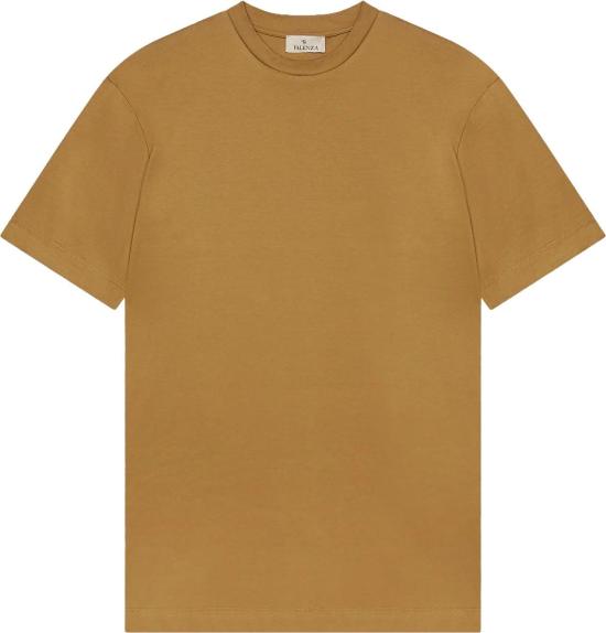 26FW Valenza 반팔 티셔츠 INTERLOCKSUPIMATEEDARKGOLD BEIGE