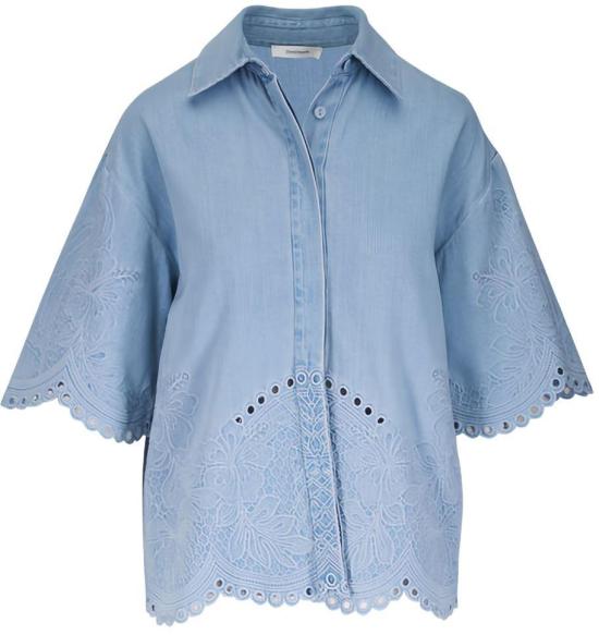 26SS 짐머만 블라우스 7214TRS263ICESTM LICHTBLUE