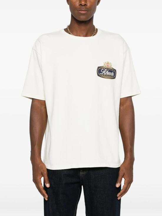 26FW 루드 반팔 티셔츠 RHPF26TT02012 6193 Bianco - RHUDE
