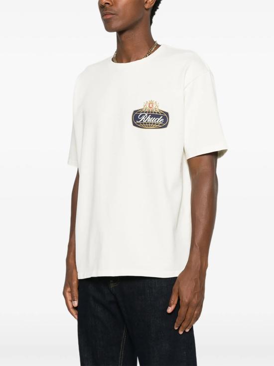 26FW 루드 반팔 티셔츠 RHPF26TT02012 6193 Bianco - RHUDE