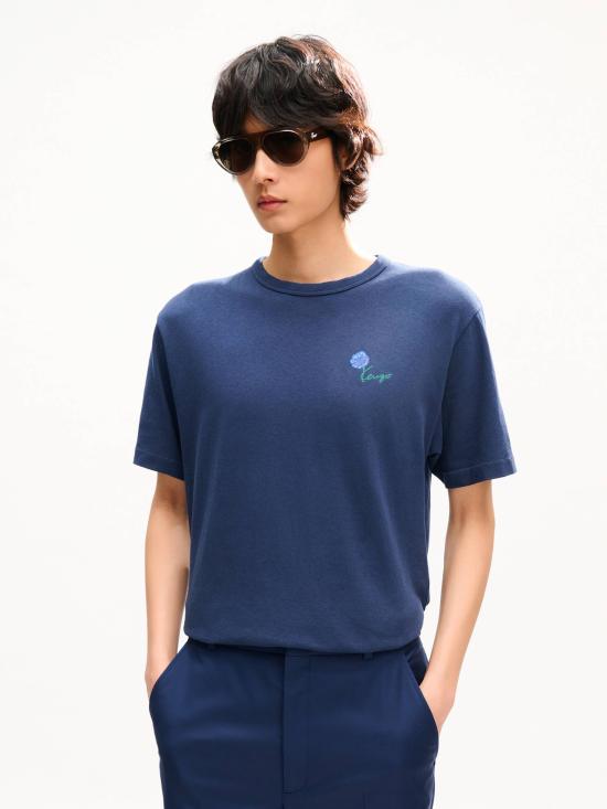 26FW 겐조 반팔 티셔츠 FG65TS2934SK 79 Blu - KENZO