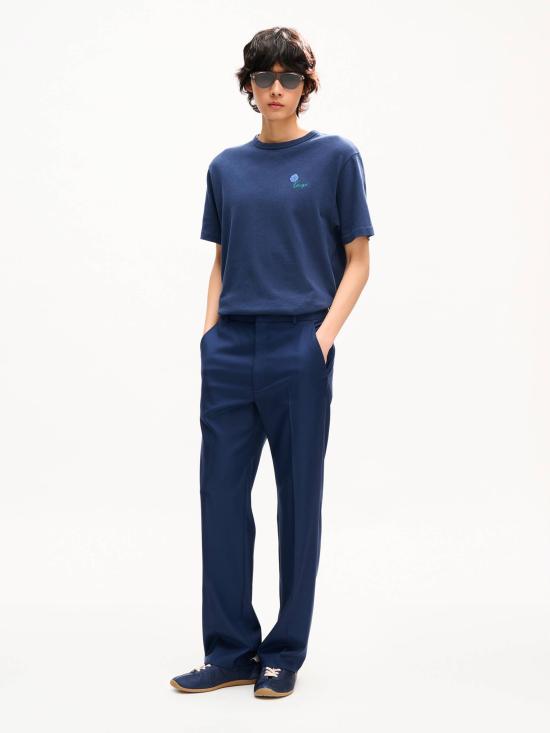 26FW 겐조 반팔 티셔츠 FG65TS2934SK 79 Blu - KENZO