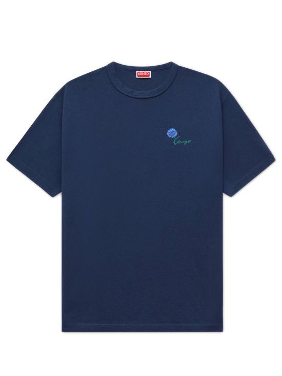 26FW 겐조 반팔 티셔츠 FG65TS2934SK 79 Blu