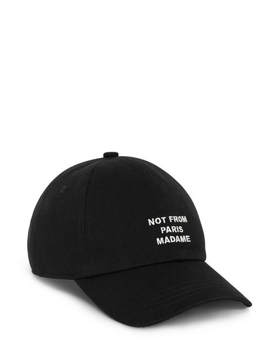 26FW 드롤드무슈 볼캡 PERMCP151CO138 BL Nero - DROLE DE MONSIEUR