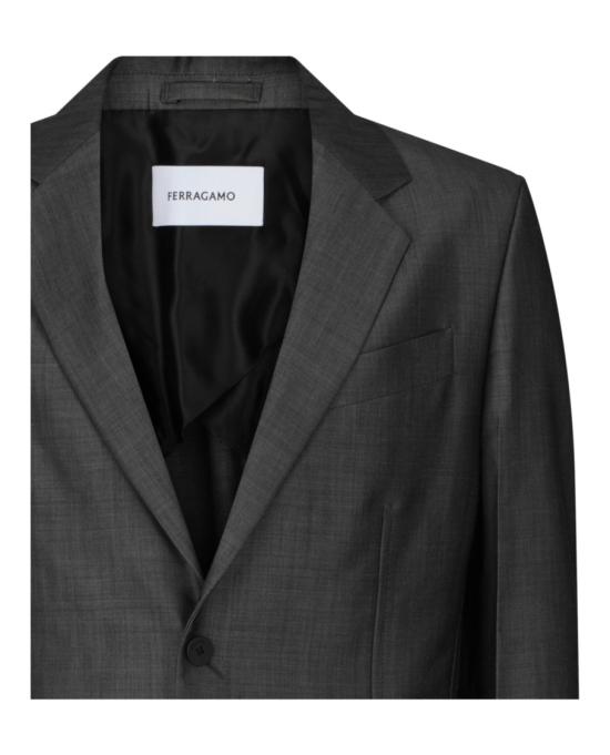  살바토레 페라가모 수트 자켓 143916 773785 7R 00002 48 Black - SALVATORE FERRAGAMO