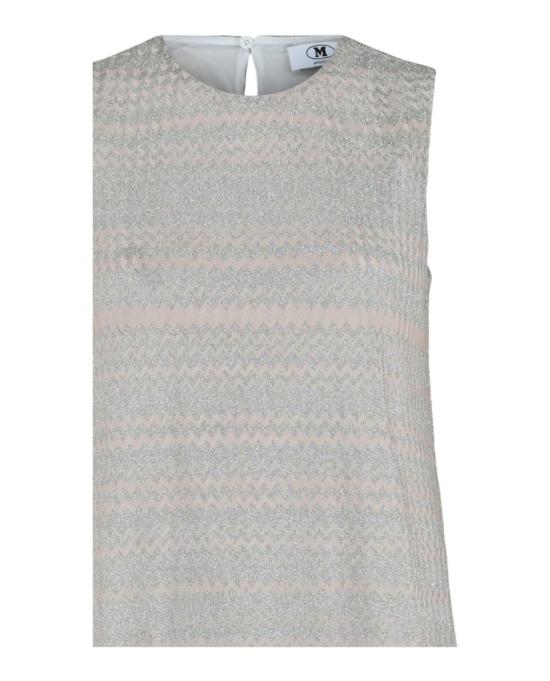  엠 미쏘니 미디 원피스 S23UG02 BR0114 S013W 10496 L Silver - M MISSONI