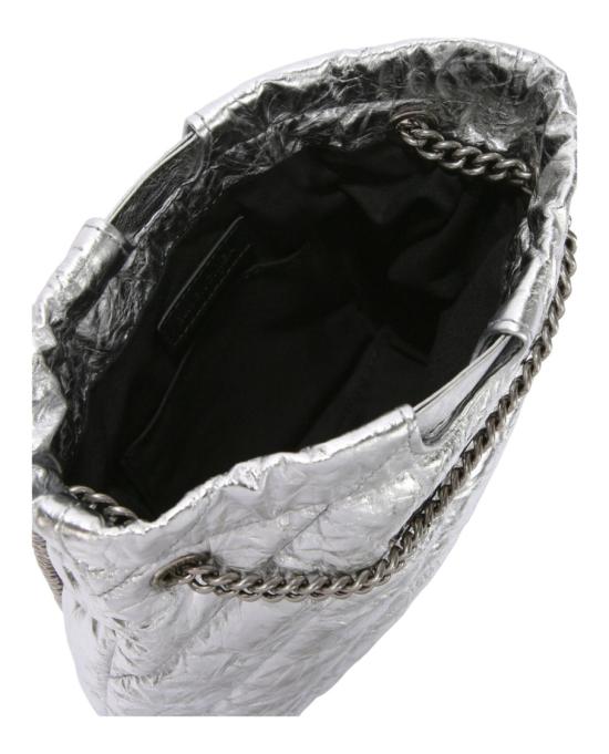  발렌시아가 크러쉬 XS 토트백 781796 210IW 8110 00025 NS Silver - BALENCIAGA