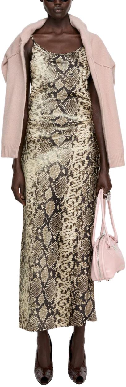 25SS 아크네 스튜디오 롱 원피스 A20793BPH BEIGE - ACNE STUDIOS