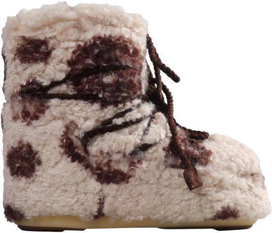 25FW 문부츠 부츠 ICONLOWCURLY TAUPE