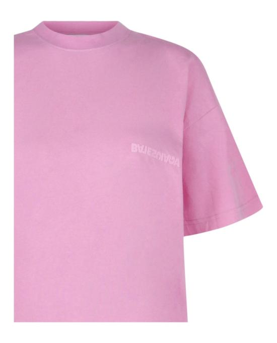  발렌시아가 반팔 티셔츠 612965 TLVB3 5000 60010 S Pink - BALENCIAGA