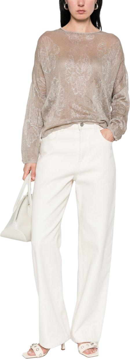 26SS 엠포리오 아르마니 니트웨어 EW003652AF21633F1053 BEIGE - EMPORIO ARMANI