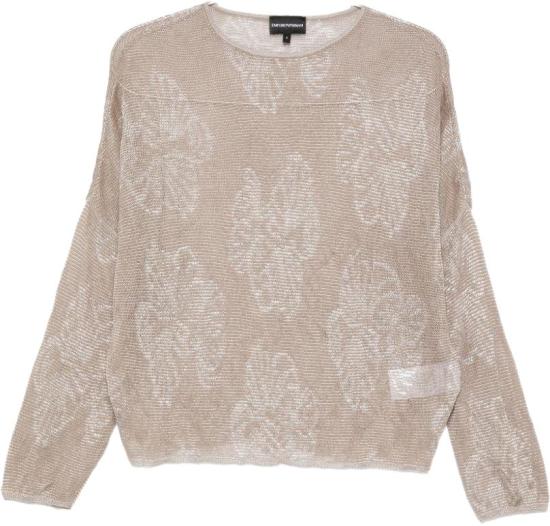 26SS 엠포리오 아르마니 니트웨어 EW003652AF21633F1053 BEIGE