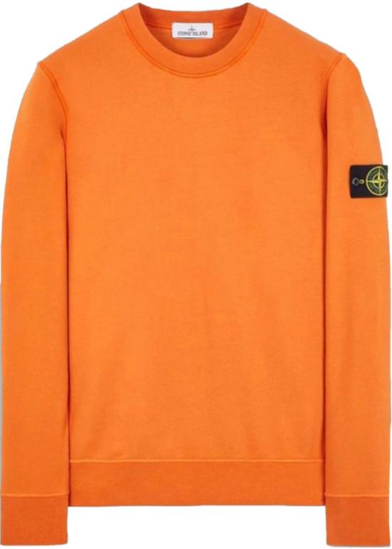 26SS 스톤 아일랜드 스웨터 ORGANICCOTTONFLEECESWEATSHIRTTANGERINEL1S156100060S0051V007E ORANGE