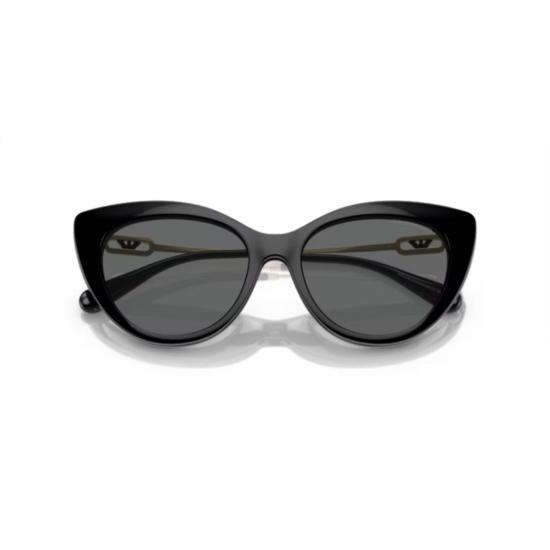 26SS 엠포리오 아르마니 선글라스 0Ea4213u 유광 블랙 캣아이  (골드 메탈 템플) - EMPORIO ARMANI