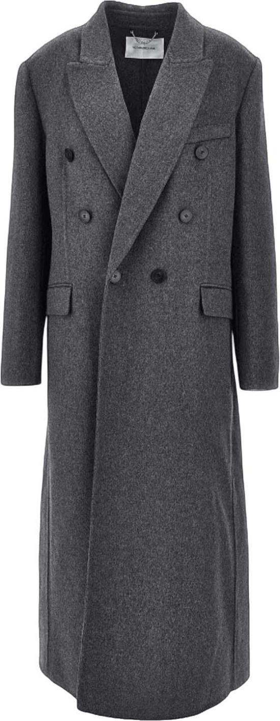 26FW 빅토리아 베컴 트렌치 코트 VICTORIABECKHAM1126WCT006440B9891DOUBLEFACEDOVERCOATDARKGREY