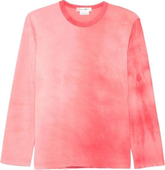 26SS 꼼데가르송 긴팔 티셔츠 GQT0300511 PINK