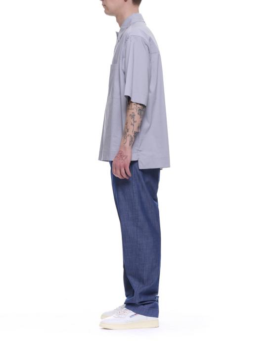 26FW 헤보 반팔 셔츠 050 White - HEVO