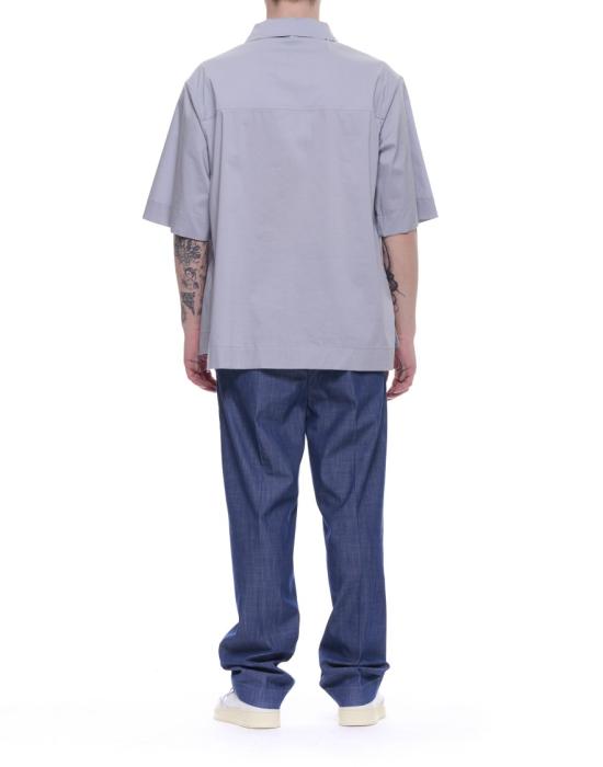 26FW 헤보 반팔 셔츠 050 White - HEVO