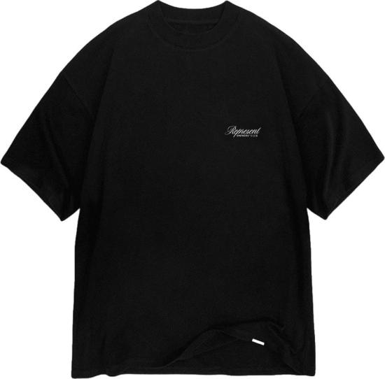 26FW 리프레젠트 반팔 티셔츠 REPRESENTOCM41201001OWNERSCLUBSCRIPTTSHIRTSHORTSLEEVETSHIRTSBLACK