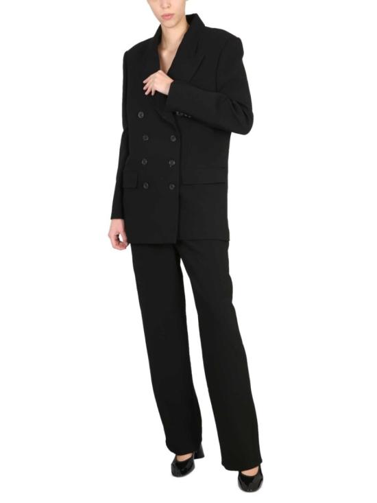  케이트 스트레이트 팬츠 3105552 W552200 Black - KHAITE