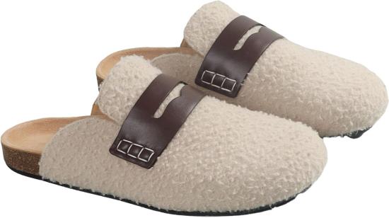25FW JW앤더슨 뮬/슬리퍼 FELTLOAFERCLOGS WHITE - JW ANDERSON