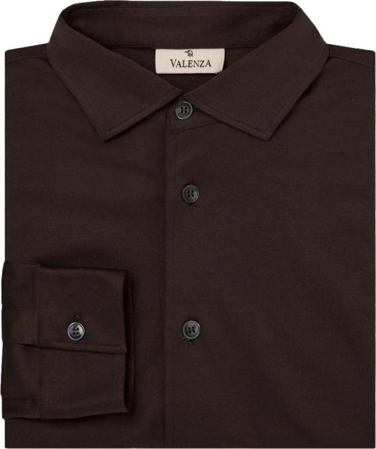 25FW Valenza 긴팔 셔츠 INTERLOCKSUPIMAVALENZADARKBROWN13141103