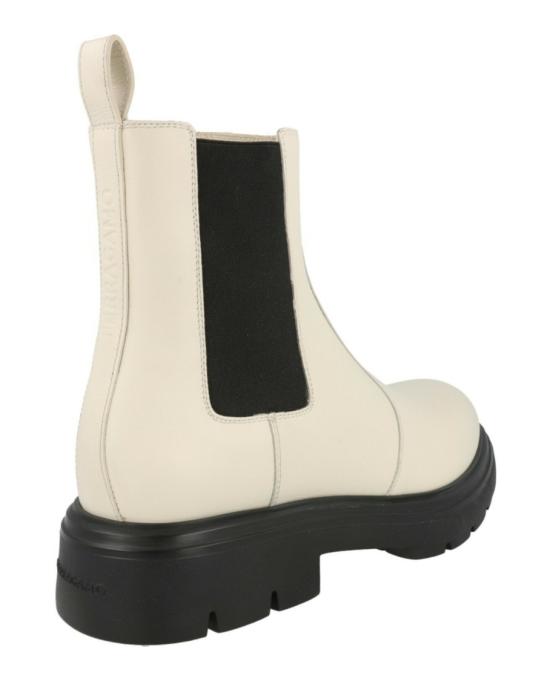  살바토레 페라가모 부츠 01H402 769819 M 10002 10 Neutrals - SALVATORE FERRAGAMO