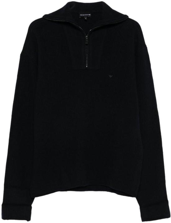 25FW 엠포리오 아르마니 긴팔 티셔츠 EM002052AF18104UB118 BLACK