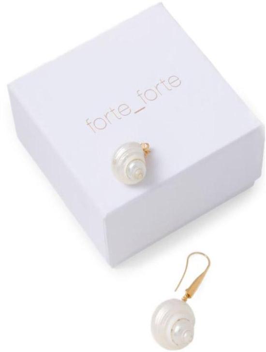 26SS 포르테포르테 이어링 14677MYJEWELORO WHITE - FORTE FORTE