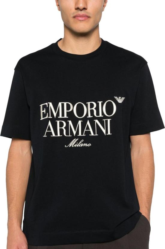 26SS 엠포리오 아르마니 탑 EM005359AF13715UB118 BLACK - EMPORIO ARMANI