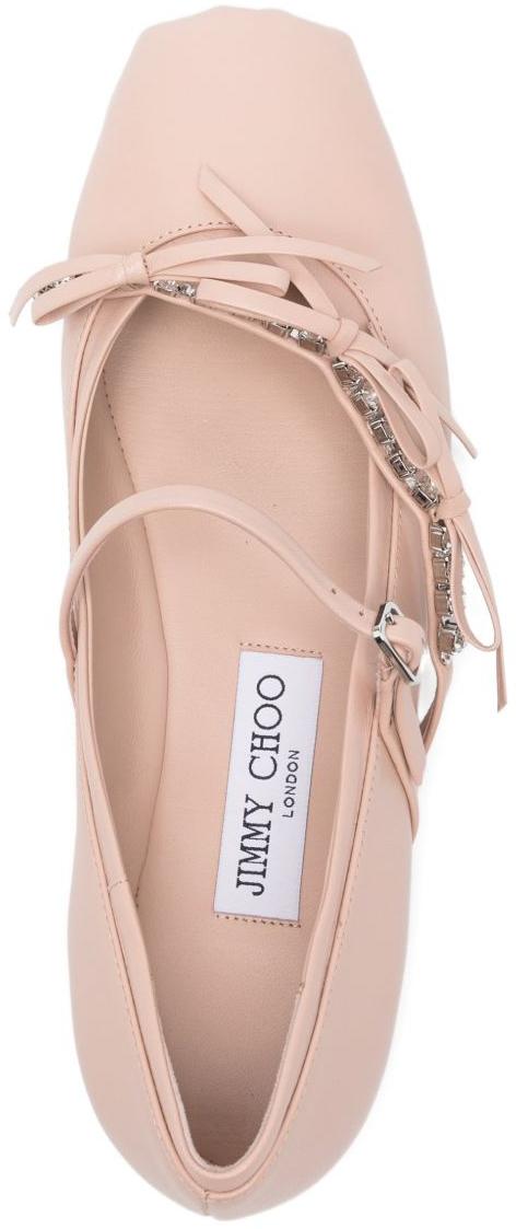 26SS 지미추 플랫 슈즈 LOLIBALLERINAFNZMACARONMACARON PINK - JIMMY CHOO