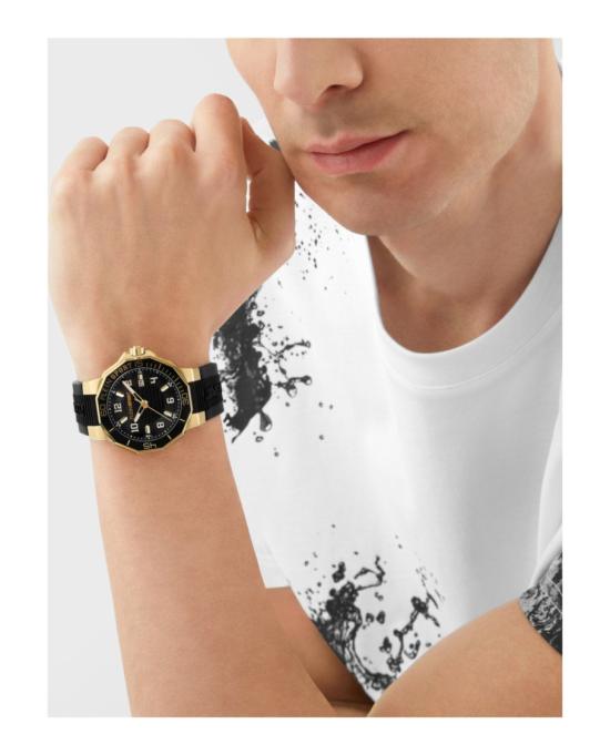  플레인스포츠 손목시계 PSUGA0326 GOLD1 OS Black - PLEIN SPORT