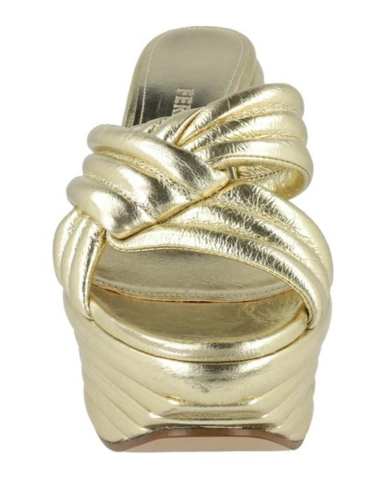  살바토레 페라가모 뮬/슬리퍼 01G156 763983 1C 70009 8 Gold - SALVATORE FERRAGAMO