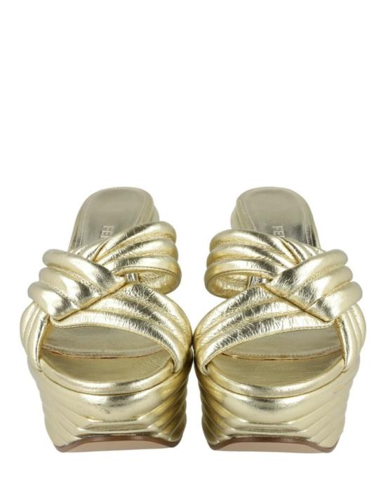  살바토레 페라가모 뮬/슬리퍼 01G156 763983 1C 70009 8 Gold - SALVATORE FERRAGAMO