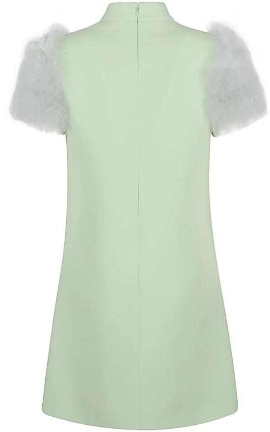 26SS 발렌티노 가라바니 숏 원피스 BVAJ901CFC9E LIME - VALENTINO GARAVANI
