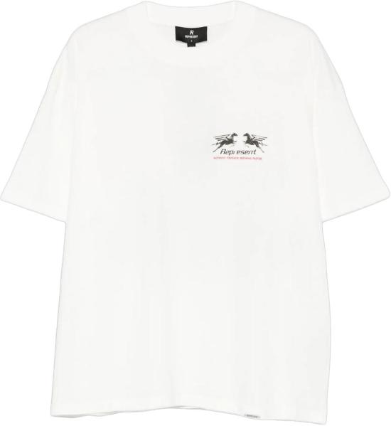 26SS 리프레젠트 탑 24HOURSERVICETSHIRTFLATWHITE