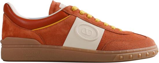 26SS 발렌티노 가라바니 스니커즈 SNEAKERSIENNAIVORYBRIGHTLEMONIVORYAMBRA8Y2S0H77LAL9V1 ORANGE