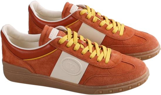 26SS 발렌티노 가라바니 스니커즈 SNEAKERSIENNAIVORYBRIGHTLEMONIVORYAMBRA8Y2S0H77LAL9V1 ORANGE - VALENTINO GARAVANI