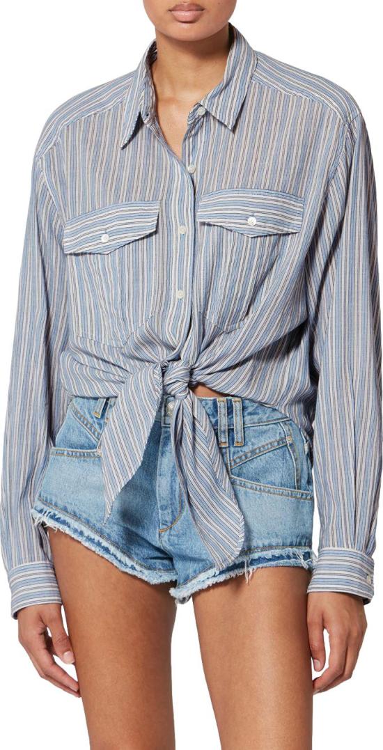 26SS 이자벨마랑 블라우스 CH0131FFD1I04E30BU LICHTBLUE - ISABEL MARANT